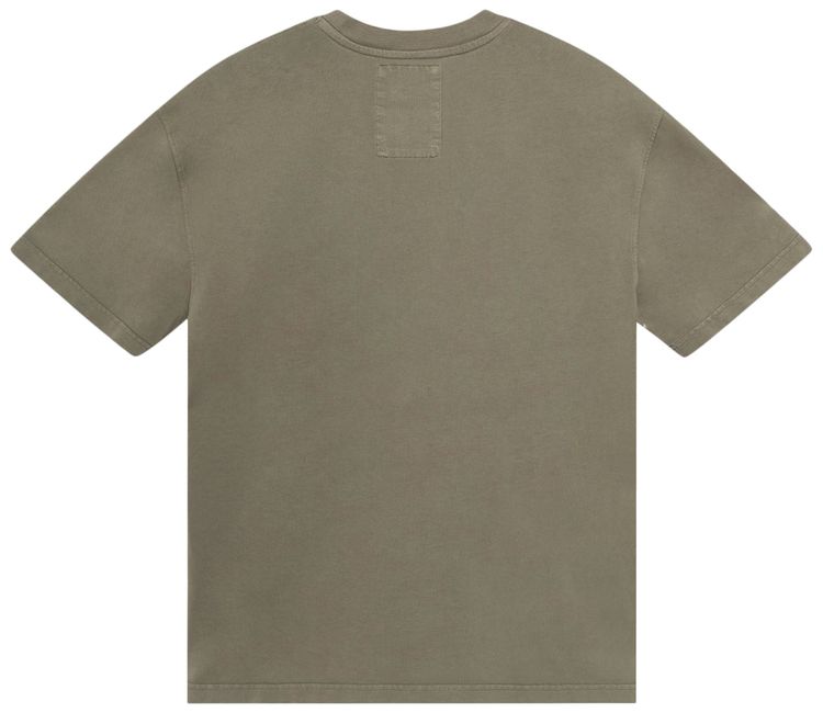 Stussy Garment Dyed Short Sleeve Tee Olive