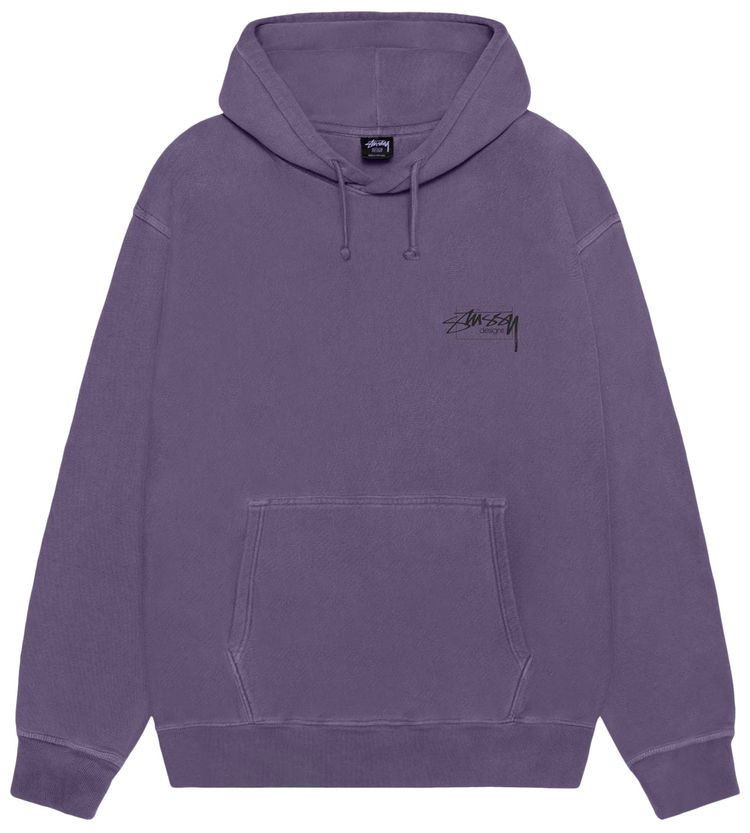 Stussy Modern Age Hoodie Pigment Dyed Grape