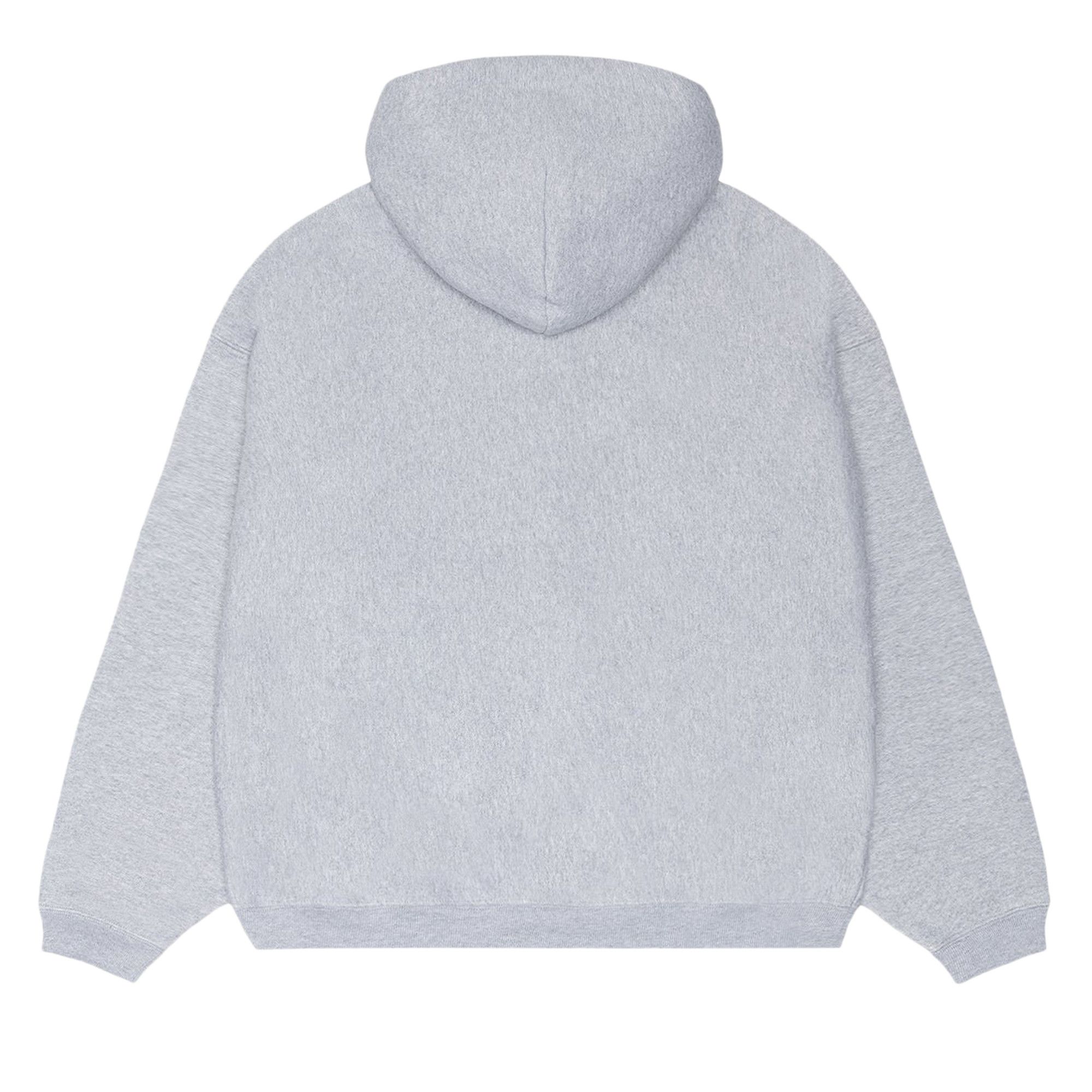 Ｇ*Ｐ様 STUSSY No4 Sweat Varsity Stussy Varsity Zip Hoodie Grey Heather Men's - SS25 - US