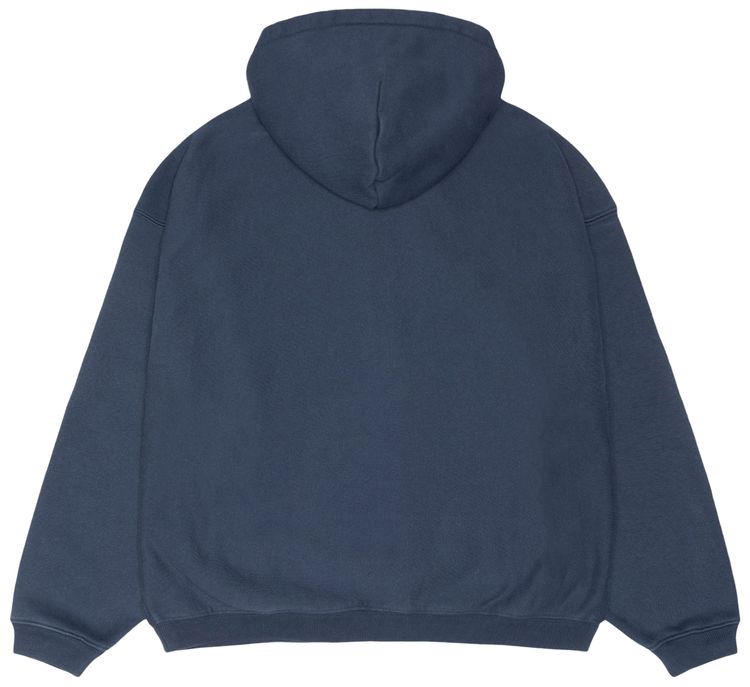Stussy Varsity Zip Hoodie Navy