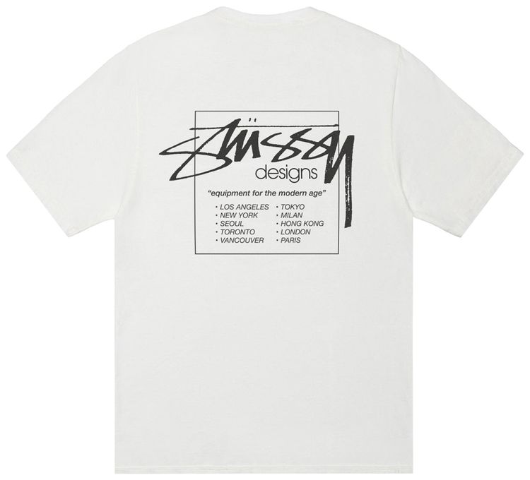 Stussy Modern Age Tee Pigment Dyed Natural