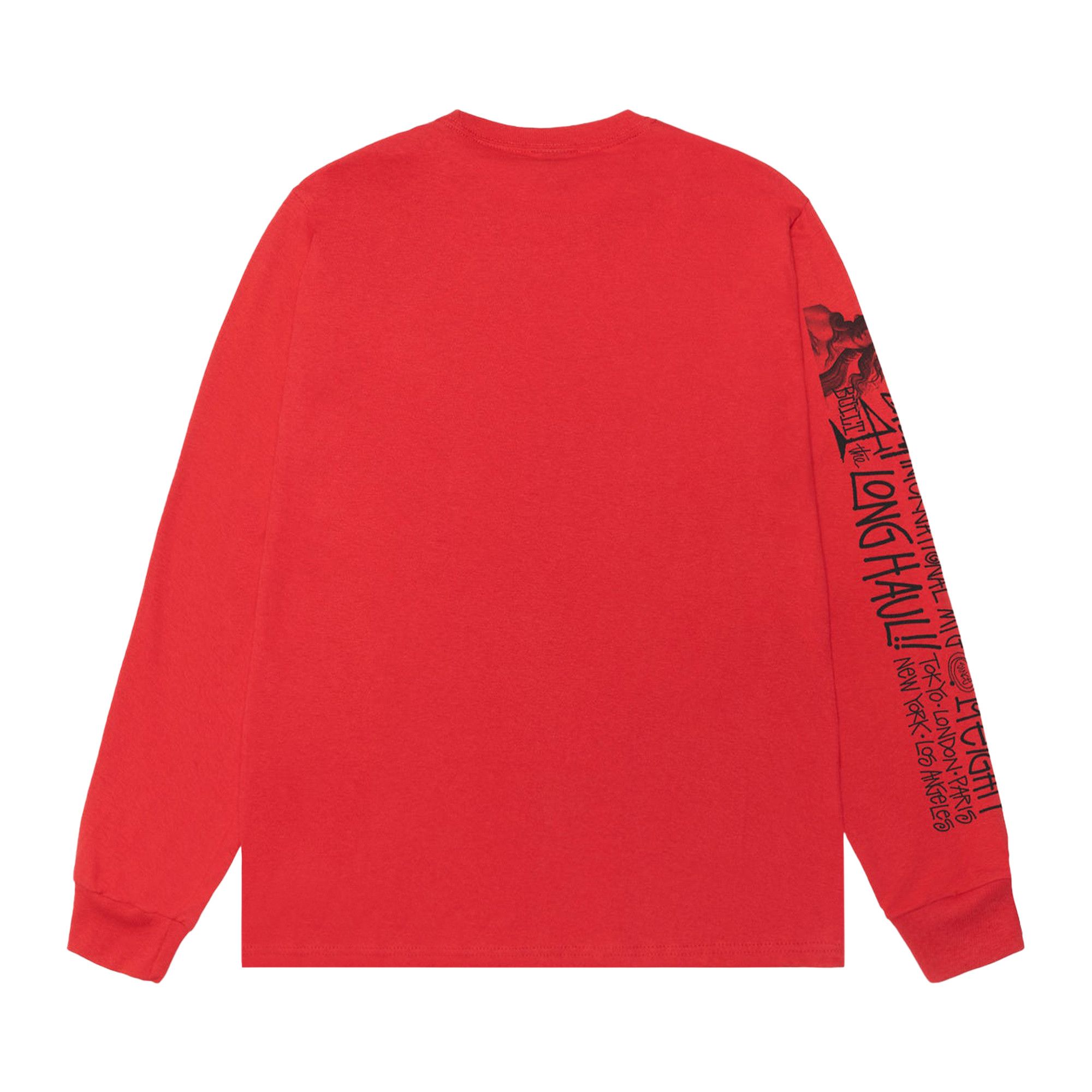 ★ stussy ★ LONG HAUL LS TEE Cayenne Long Haul LS Tee – Cayenne | Tees | Stüssy Europe