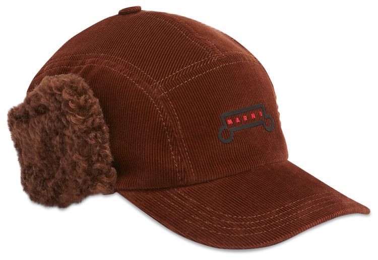 Marni Fine Wale Corduroy Hat Henne