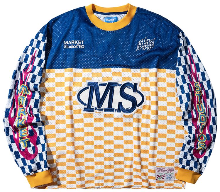 Market Mechanix Mesh Racing Jersey Multicolor