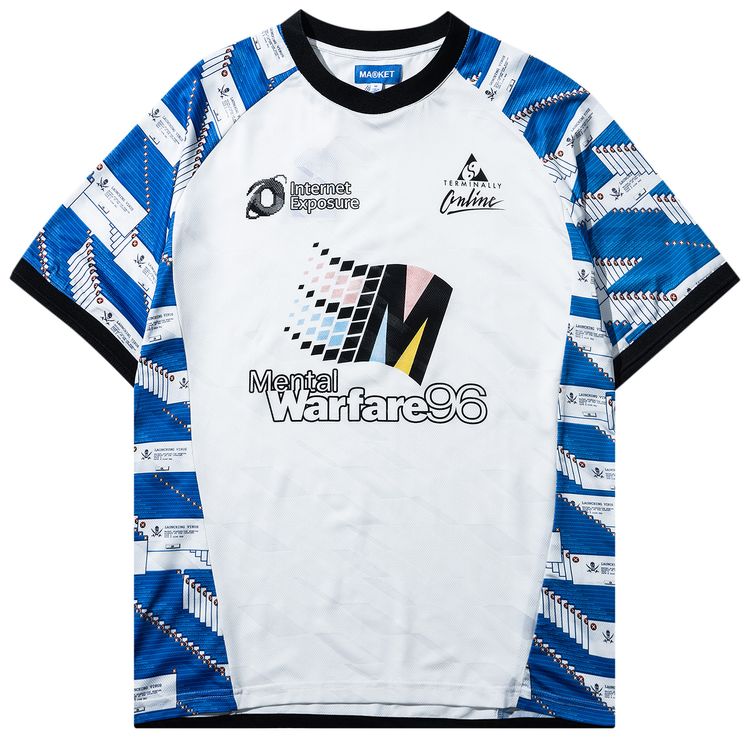 Market Terminally Online Soccer Jersey Multicolor