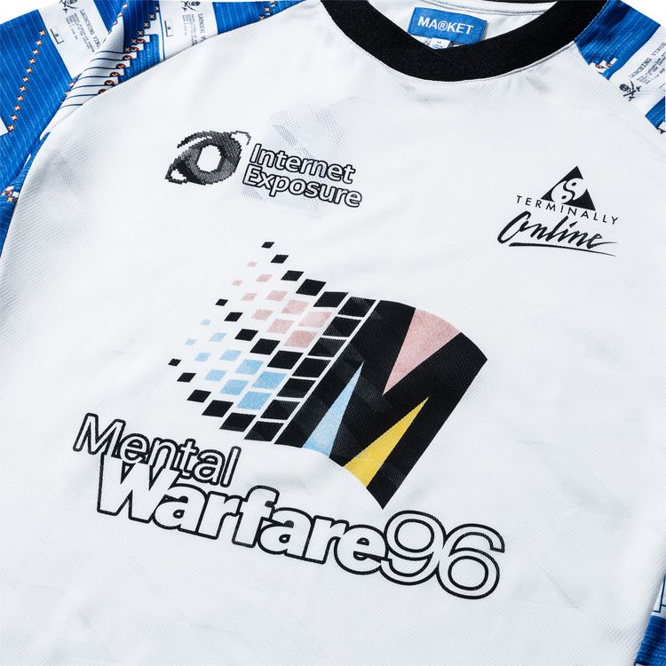 Market Terminally Online Soccer Jersey Multicolor