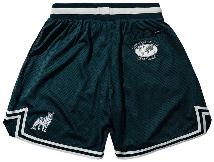 Market International Game Shorts Deep Emerald