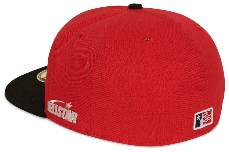 Hellstar Baseball Fitted Hat Red