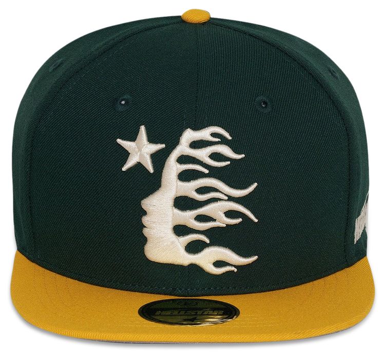 Hellstar Baseball Hat Fitted Green
