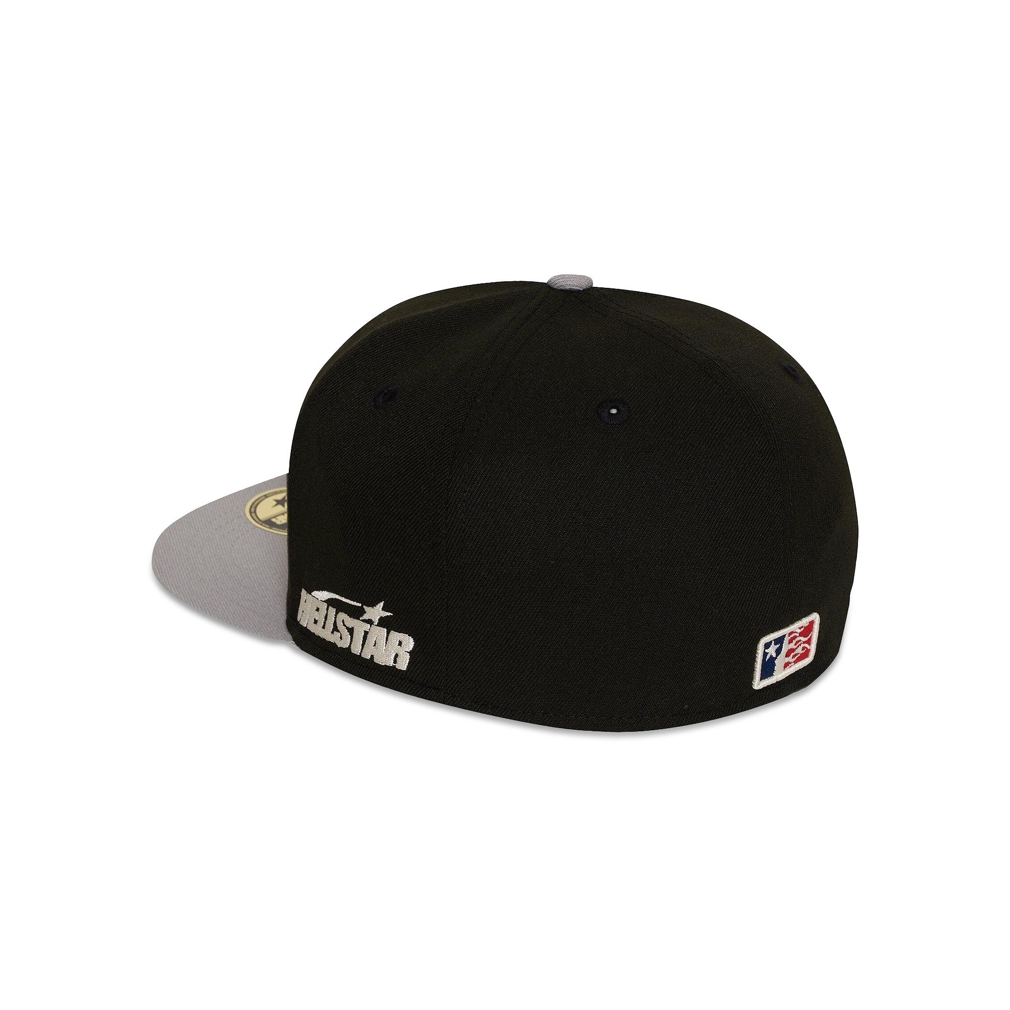 Buy Hellstar Baseball Hat Fitted 'Black' - HS01HAT008 BLK | GOAT