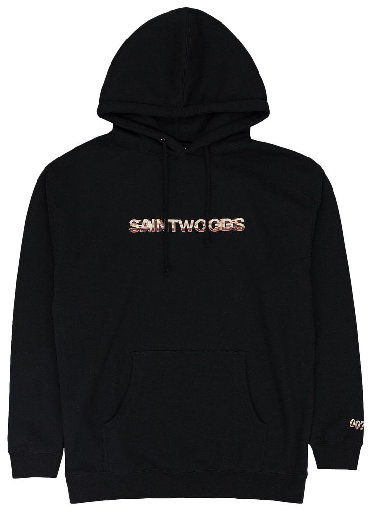 Saintwoods 007 Hoodie Black