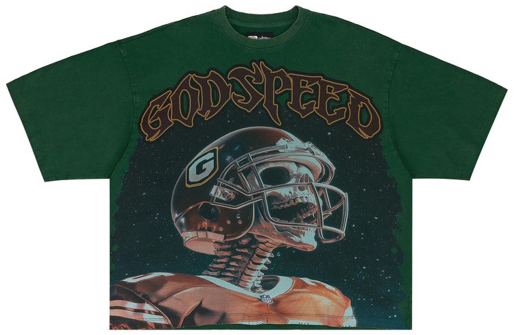 Godspeed Morale T Shirt Hunter Green