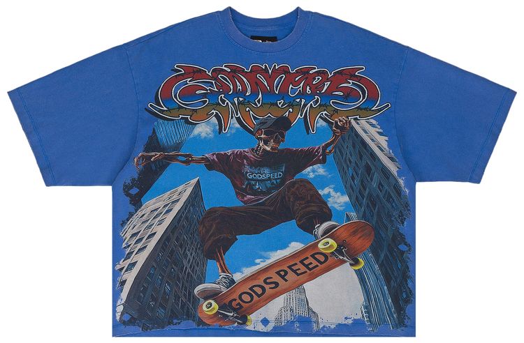 Godspeed Ollie T Shirt Royal Blue