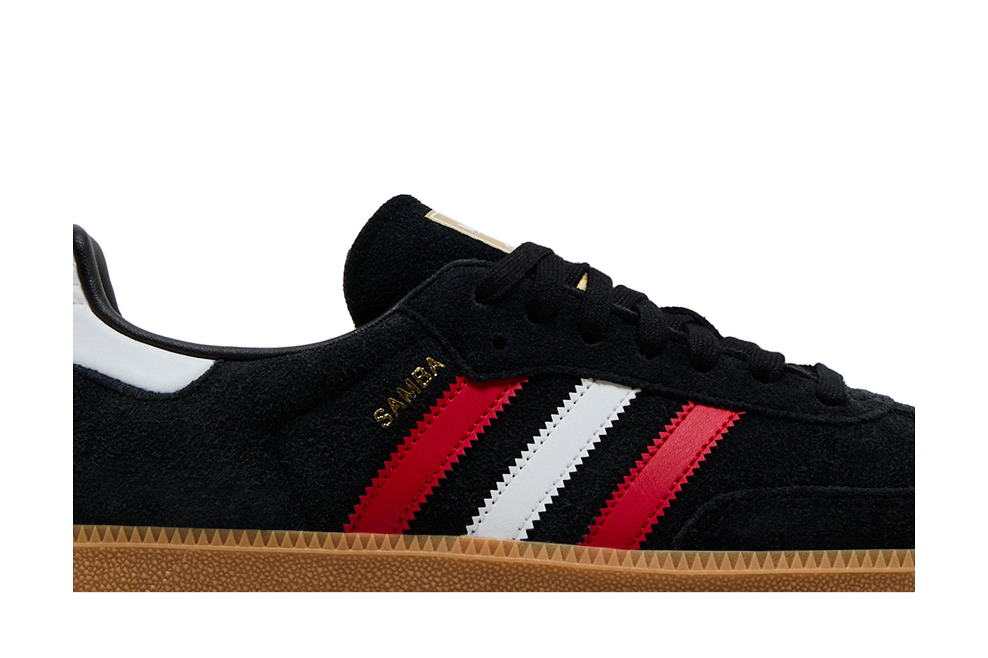 ■adidas■ Samba OG Black White Red IG1824 ADIDAS Samba OG IG1824 - Shiekh