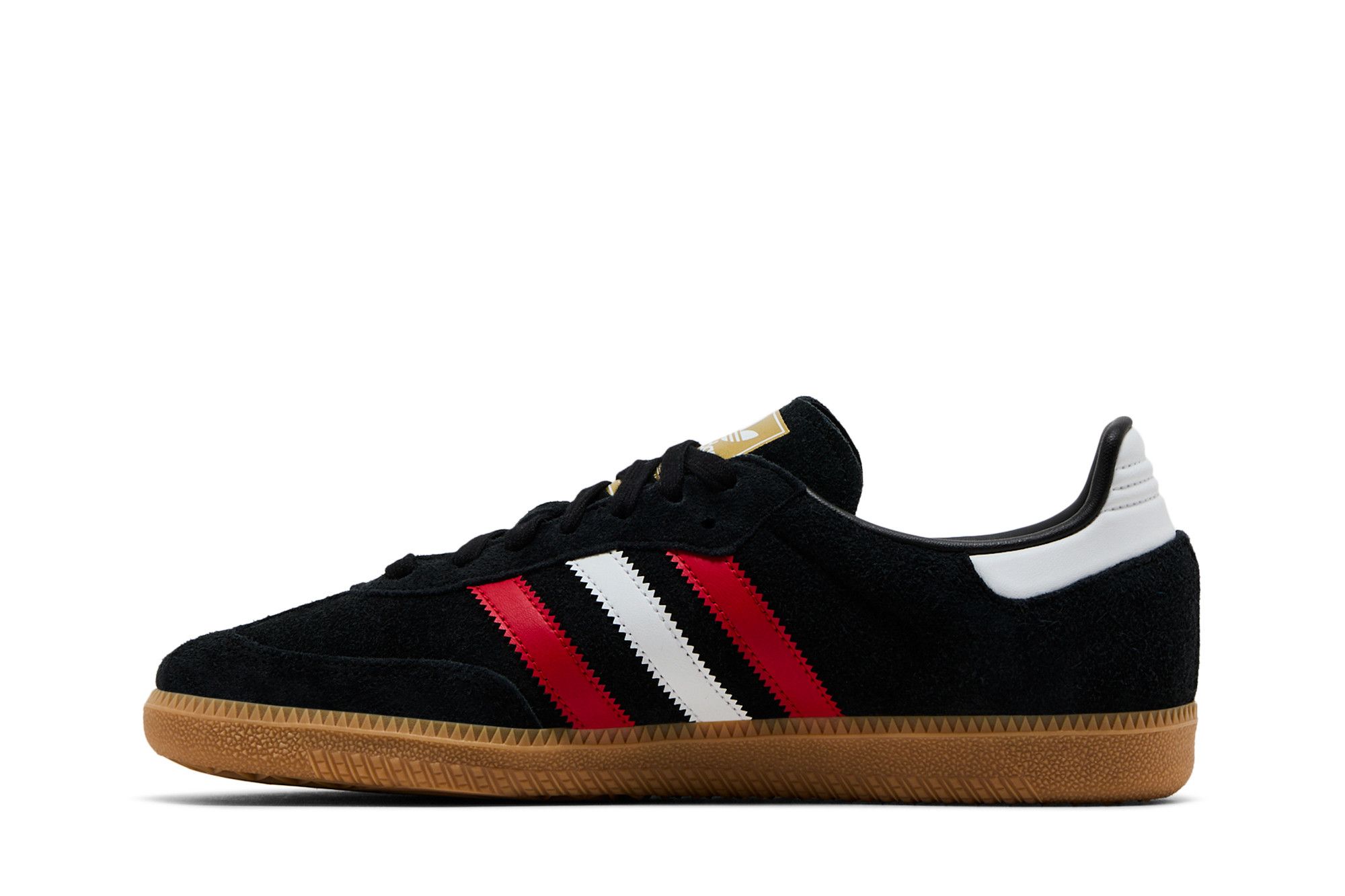 スニーカー adidas Samba OG Black White Red IG1824 adidas Samba OG 'Black White Scarlet' IG1824