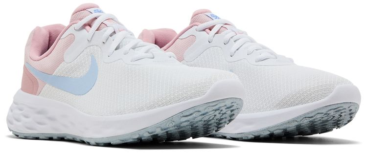 Nike Wmns Revolution 6 Next Nature White Pink Glaze Hydrogen