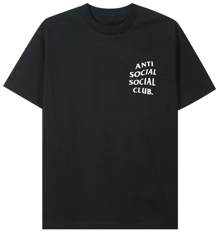 Anti Social Social Club Tiger Bood Tee Black