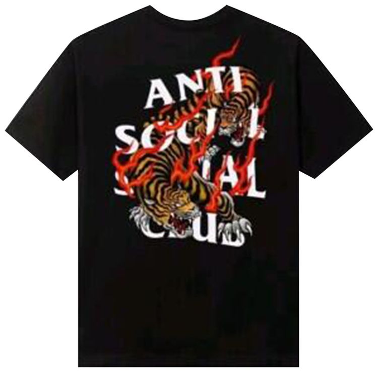 Anti Social Social Club Year Of The Rabbit Tee Black