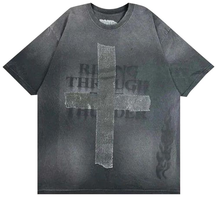 Cactus Jack by Travis Scott Met Life Tee II Washed Grey