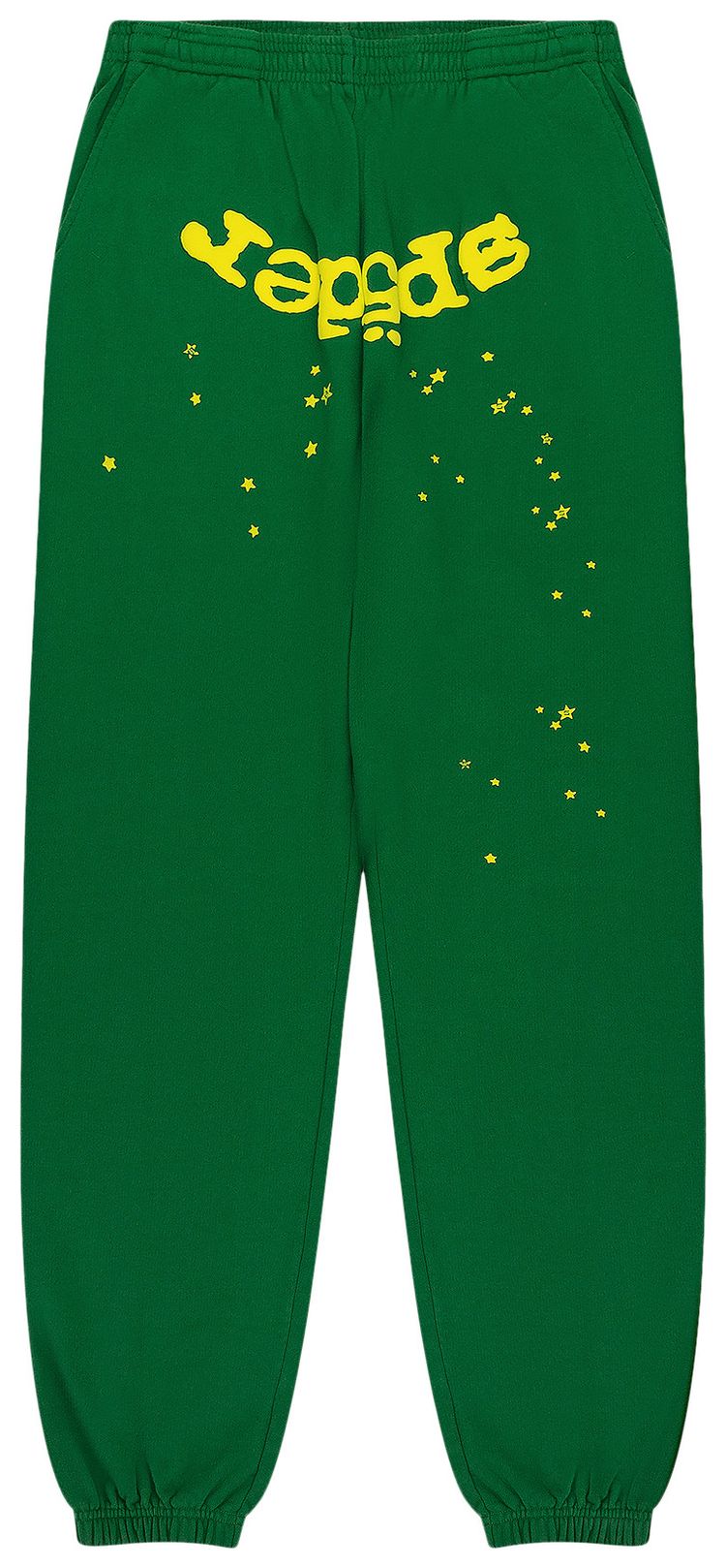Sp5der Star OG Web V2 Sweatpant Slime Green