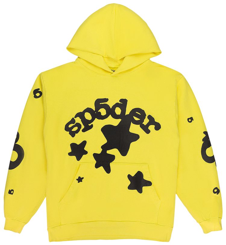 Sp5der Beluga Hoodie Yellow