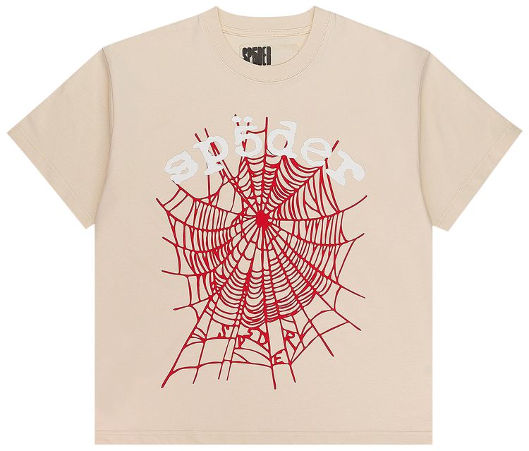 Sp5der Legacy Logo HW Tee Cream
