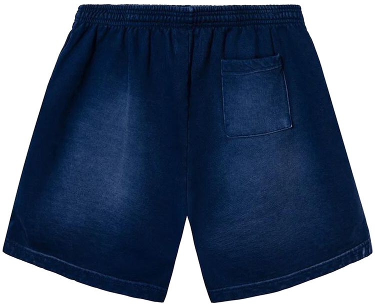 Anti Social Social Club Devils Playground Shorts Vintage Wash Navy