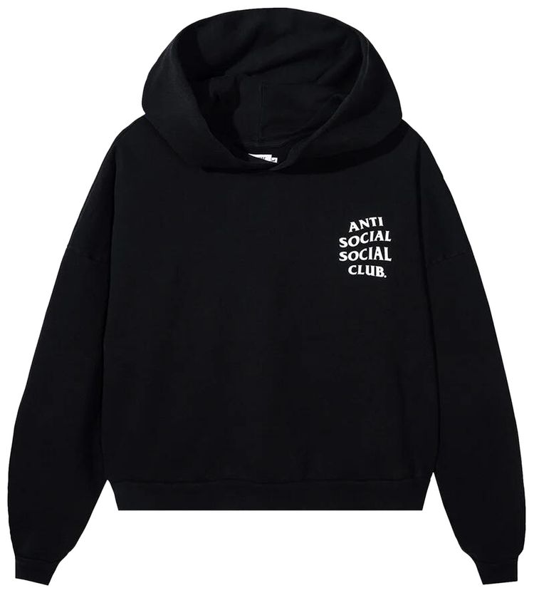 Anti Social Social Club Cozy Hoodie Black