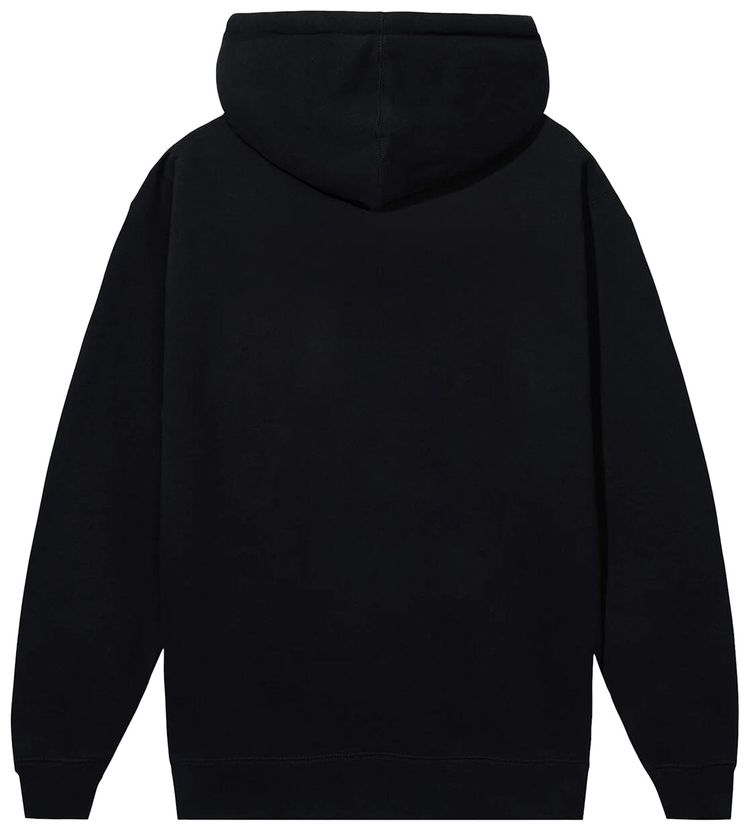 Anti Social Social Club Cut Off Logo Hoodie Black