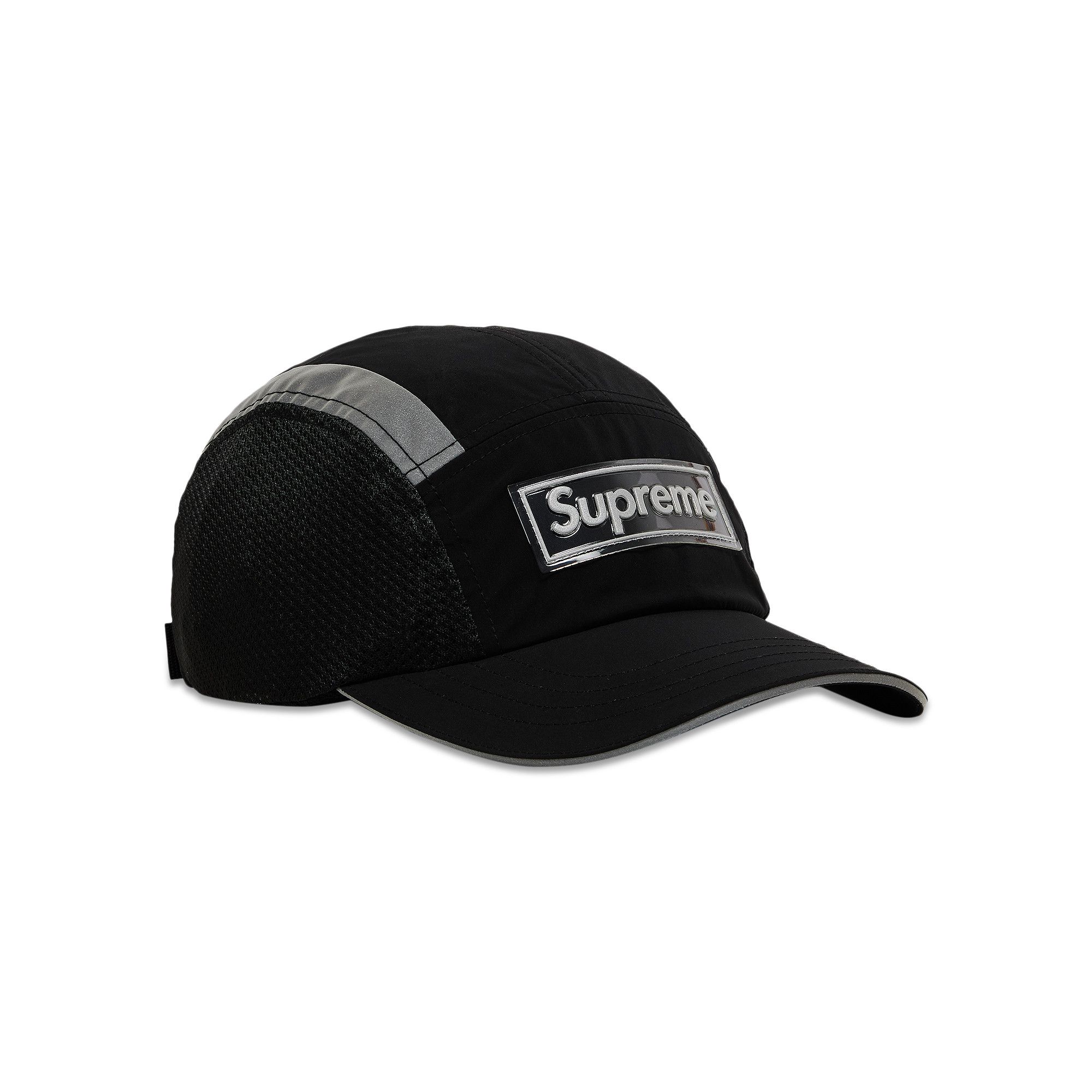 Buy Supreme Side Mesh Camp Cap 'Black' - SS25H25 BLACK | GOAT SA