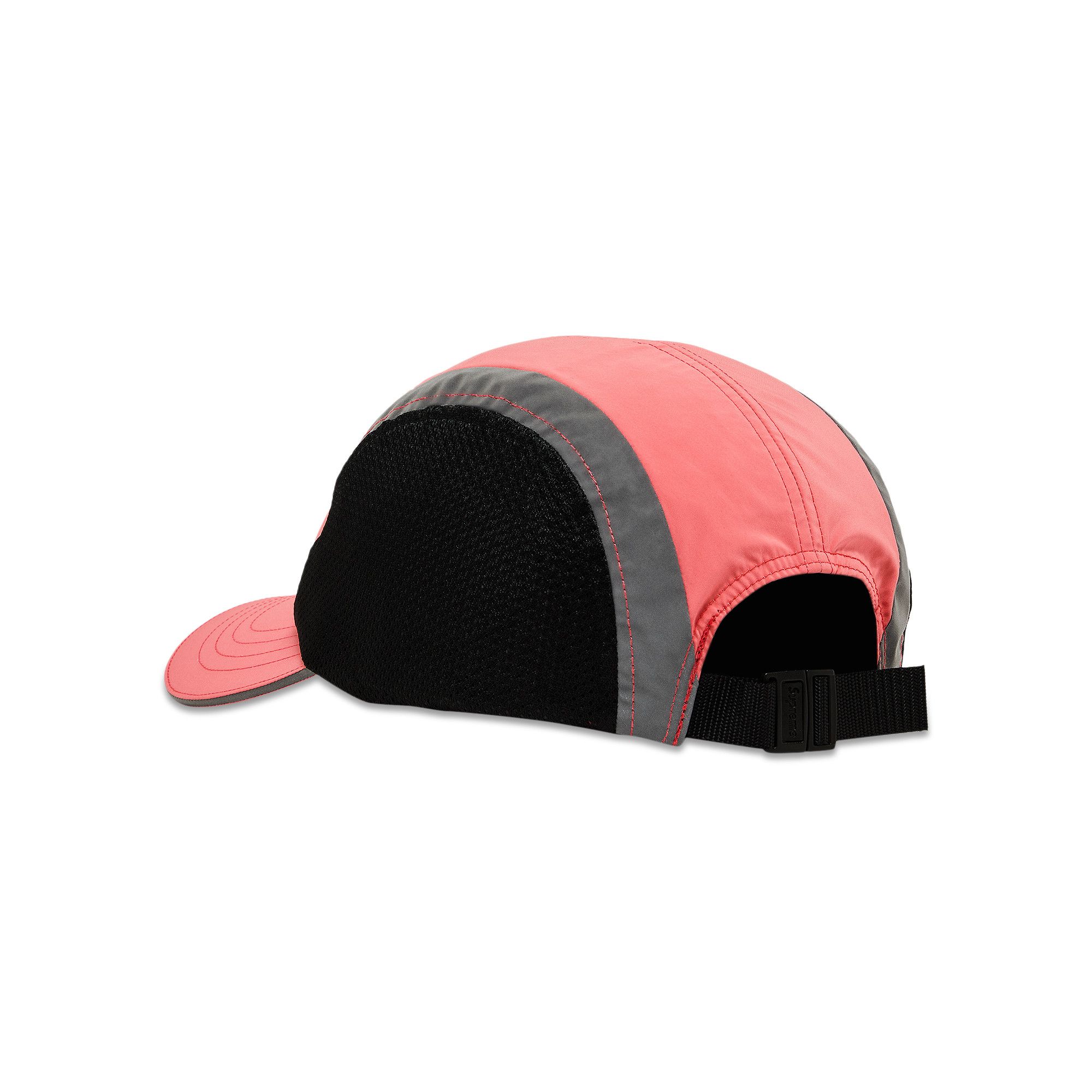 【SUPREME】SIDE MESH CAMP CAP CORAL - 25SS Supreme Side Mesh Camp Cap Coral - SS25 - US
