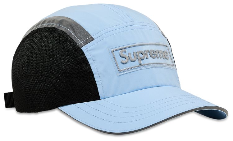Supreme Side Mesh Camp Cap Light Blue