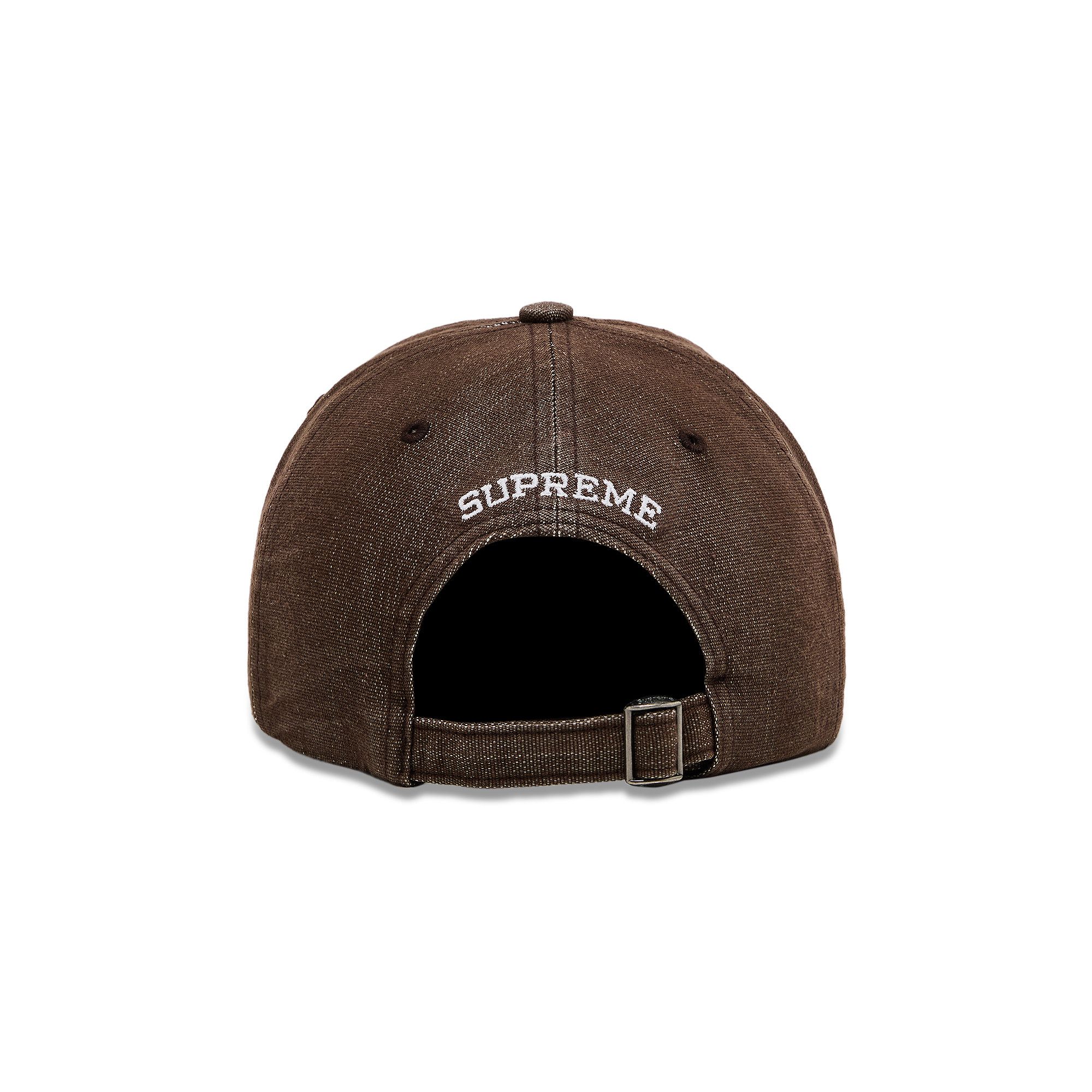 Supreme Cordura Denim S Logo 6-Panel (SS25) - $54