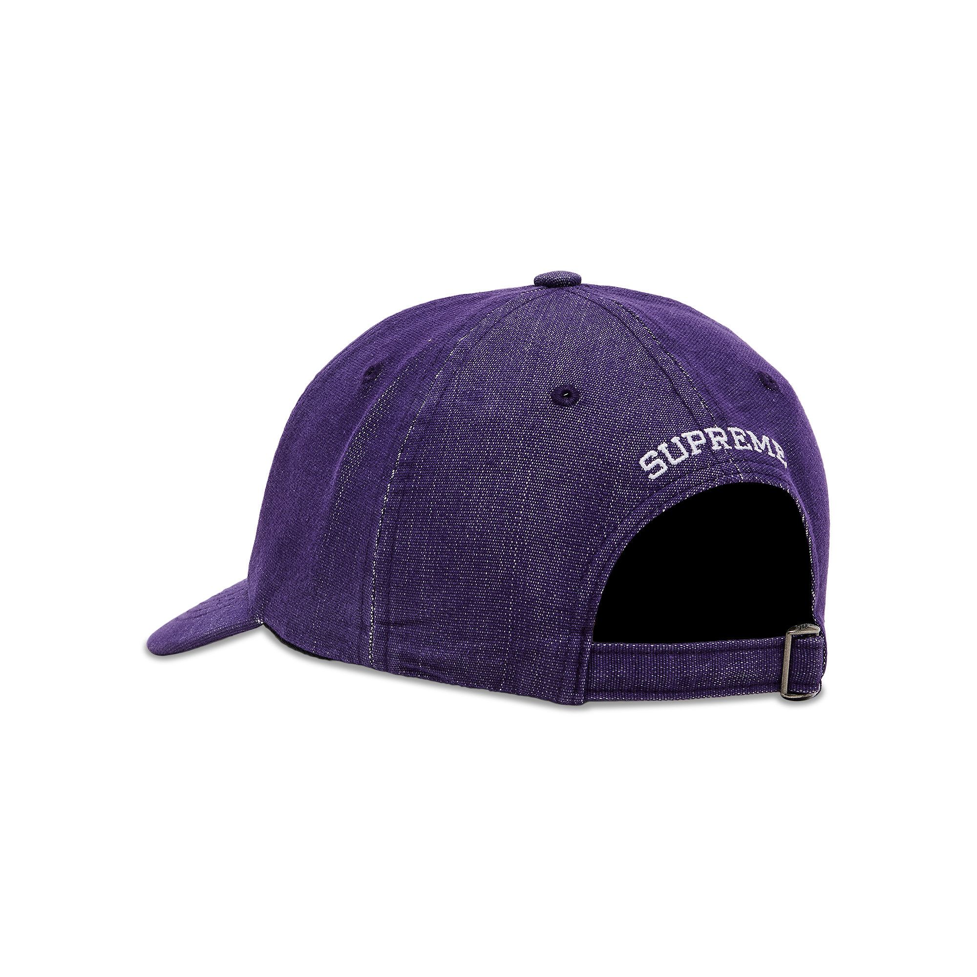 Buy Supreme Cordura Denim S Logo 6-Panel 'Purple' - SS25H90