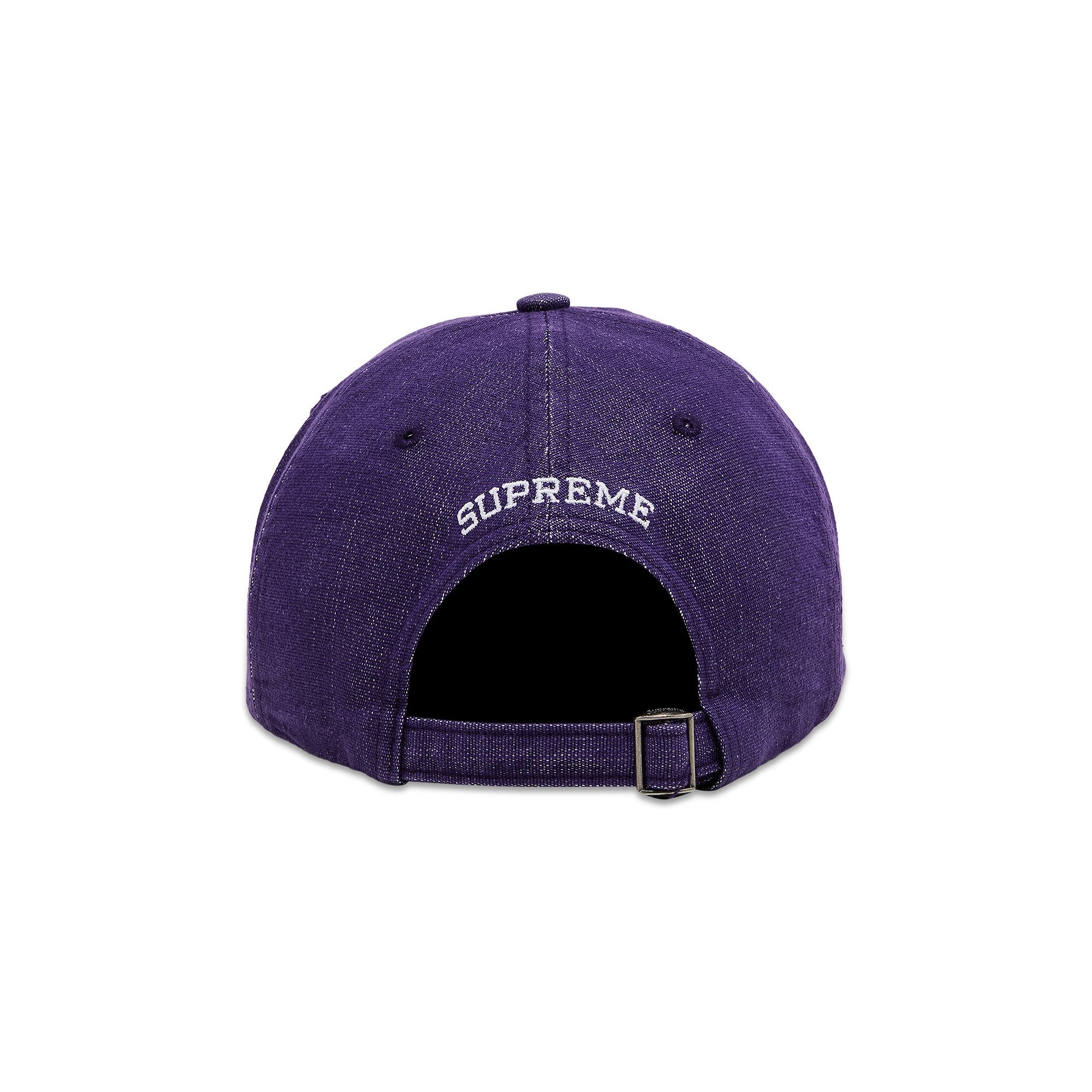 Buy Supreme Cordura Denim S Logo 6-Panel 'Purple' - SS25H90