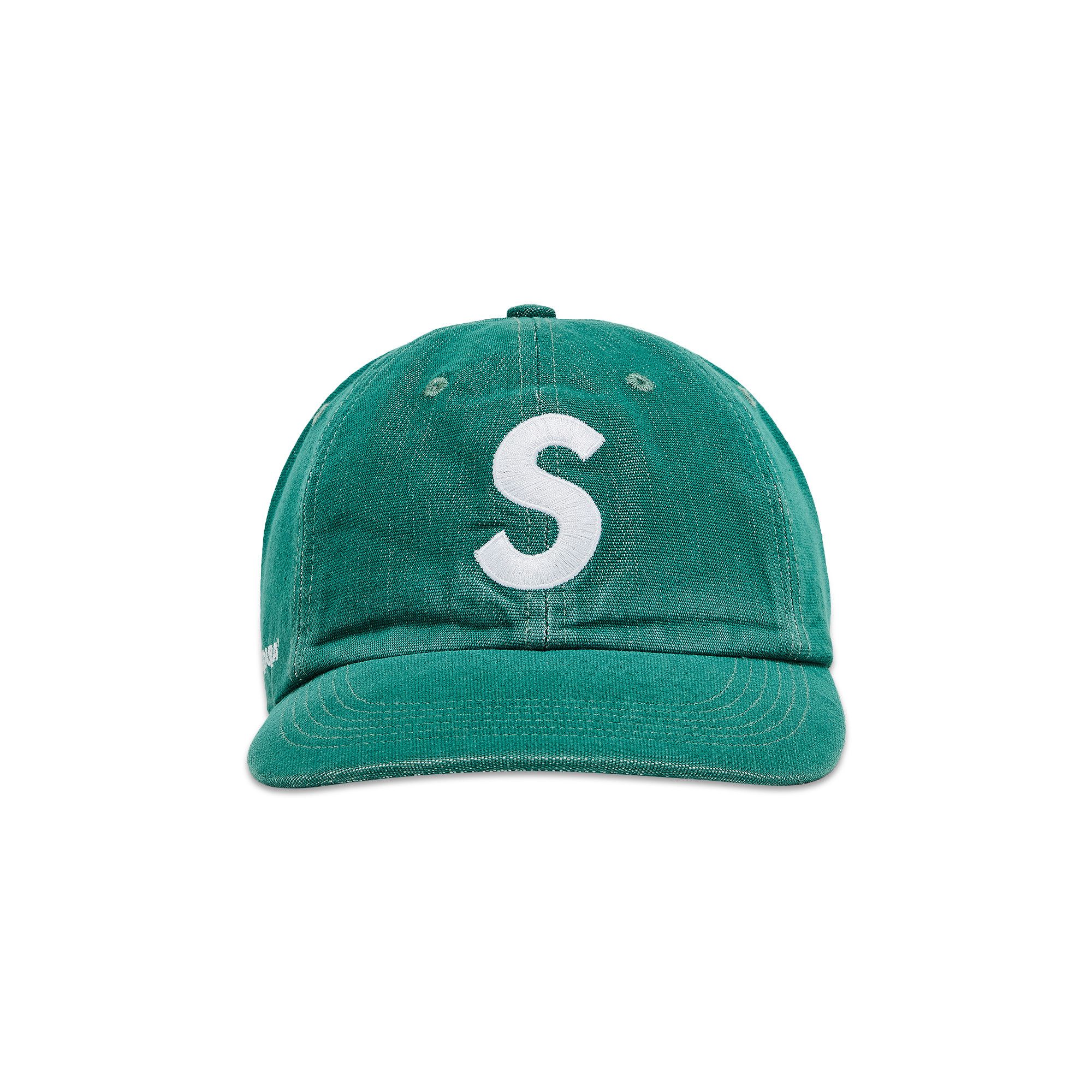 Buy Supreme Cordura Denim S Logo 6-Panel 'Green' - SS25H90