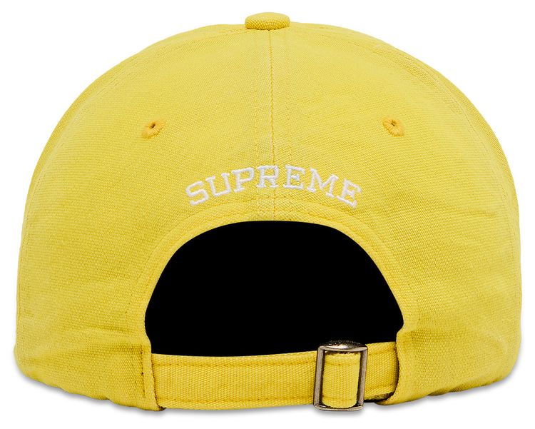 Supreme Cordura Denim S Logo 6 Panel Yellow