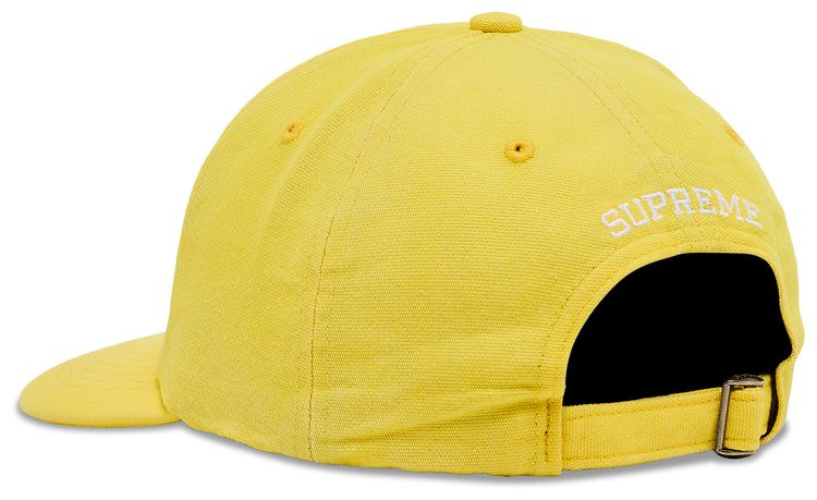 Supreme Cordura Denim S Logo 6 Panel Yellow