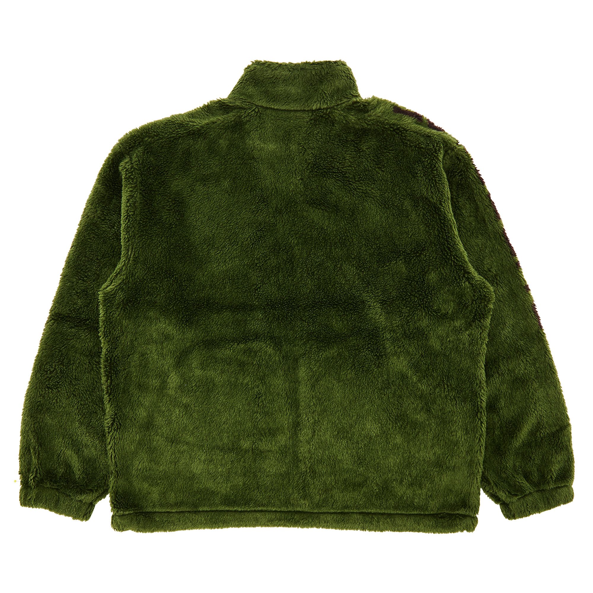 Buy Supreme Shoulder Logo Fleece Jacket 'Green' - SS25J28 GREEN | GOAT