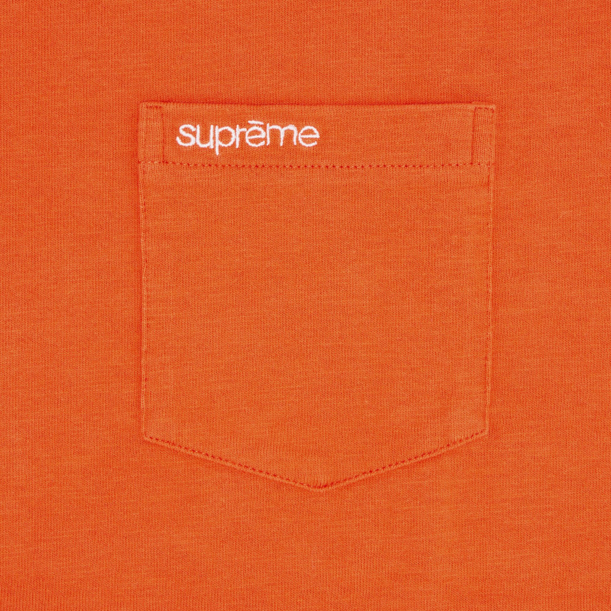 Buy Supreme Short-Sleeve Pocket Tee 'Orange' - SS25KN4 ORANGE | GOAT