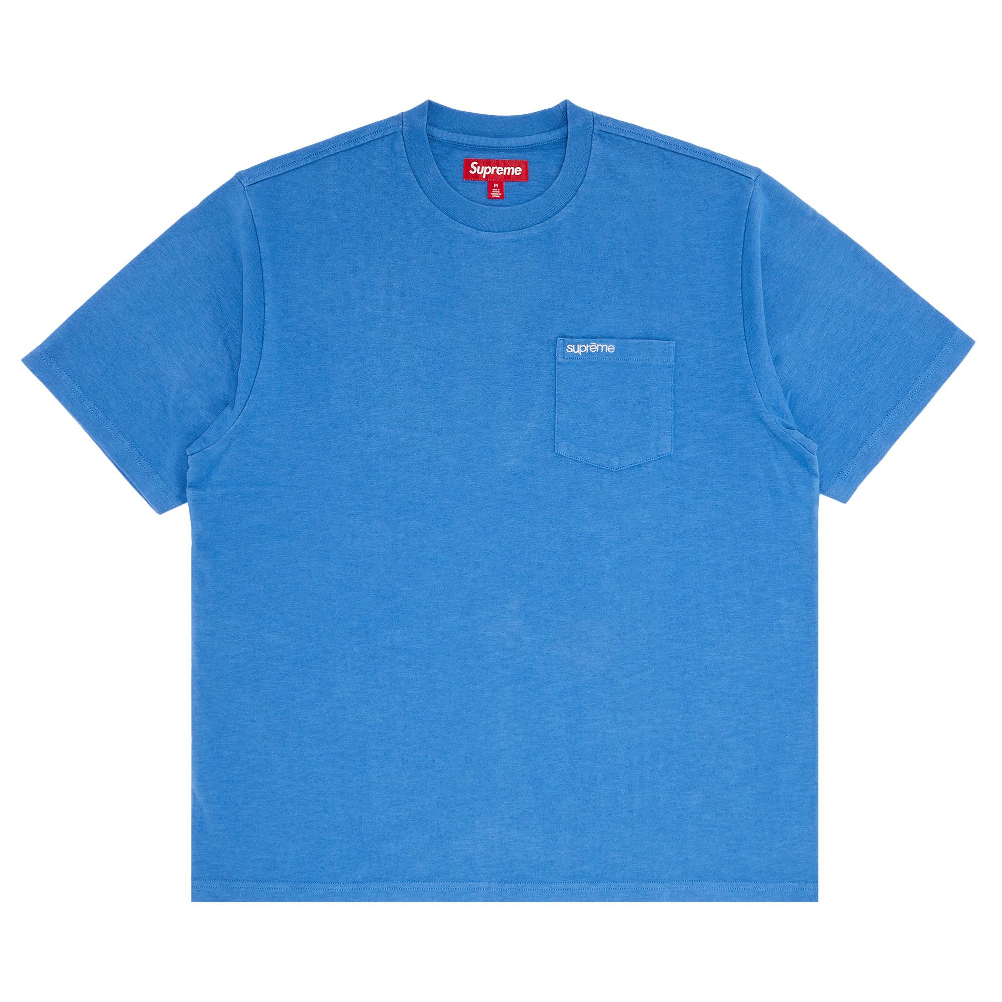 Buy Supreme Short-Sleeve Pocket Tee 'Pale Royal' - SS25KN4