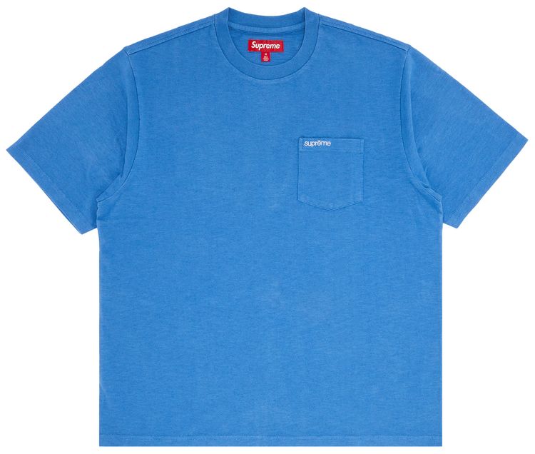 Supreme Short Sleeve Pocket Tee Pale Royal