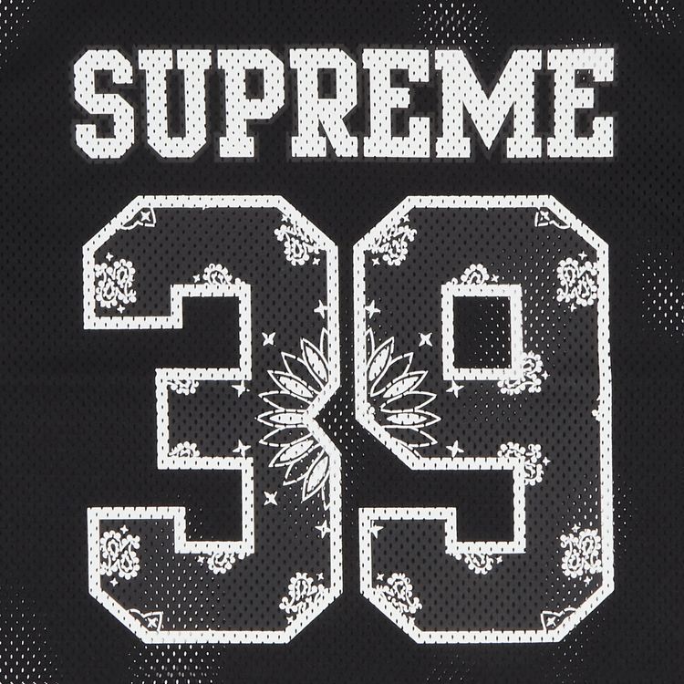 Supreme Bandana Football Jersey Black
