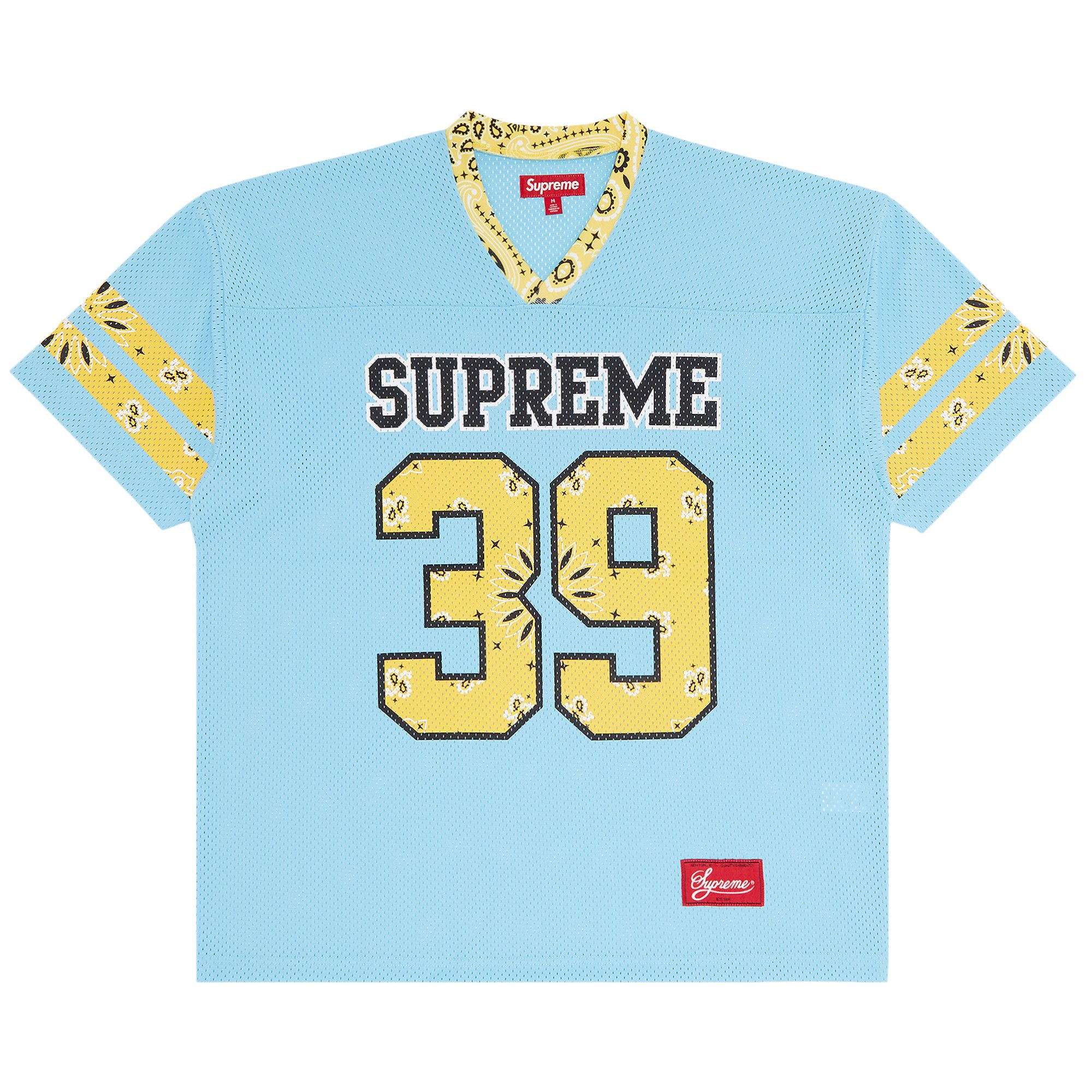 Supreme - Supreme☆Bandana Football Jerseyブラック黒Lサイズ