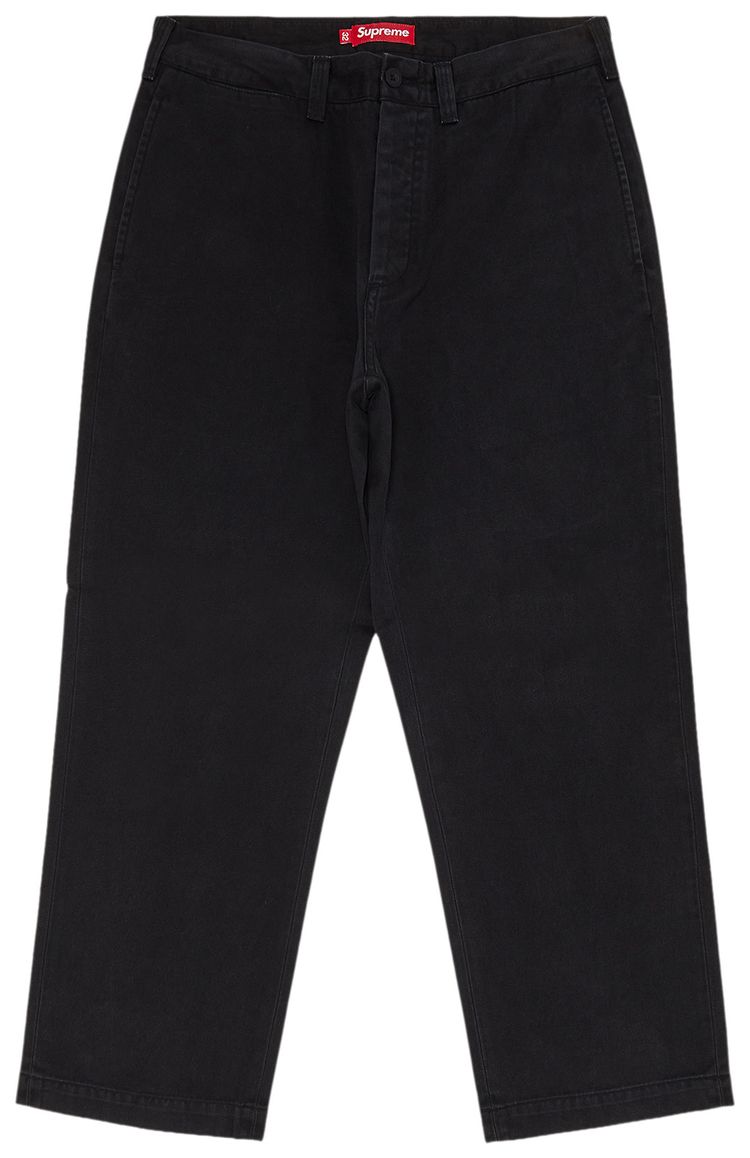 Supreme Chino Pant Black