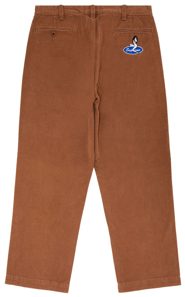 Supreme Chino Pant Brown