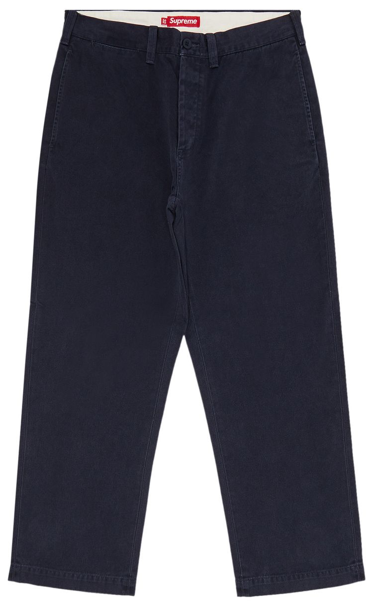 Supreme Chino Pant Navy