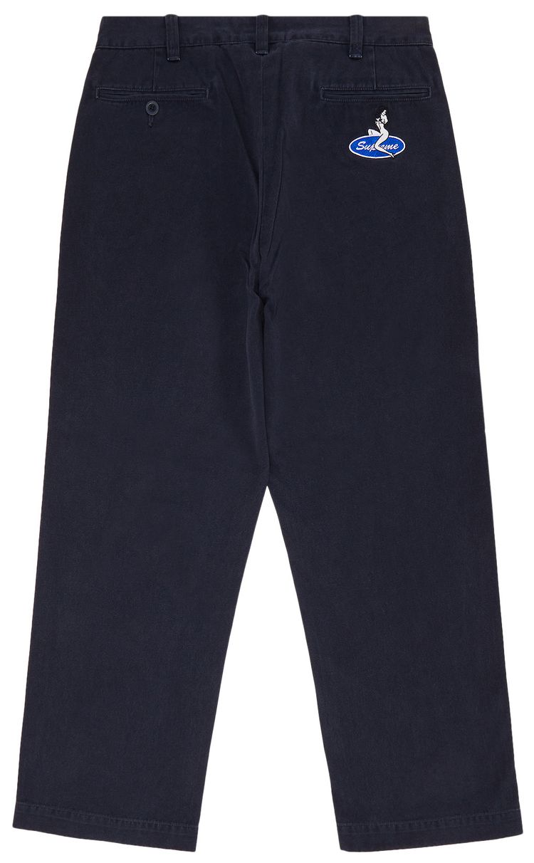 Supreme Chino Pant Navy