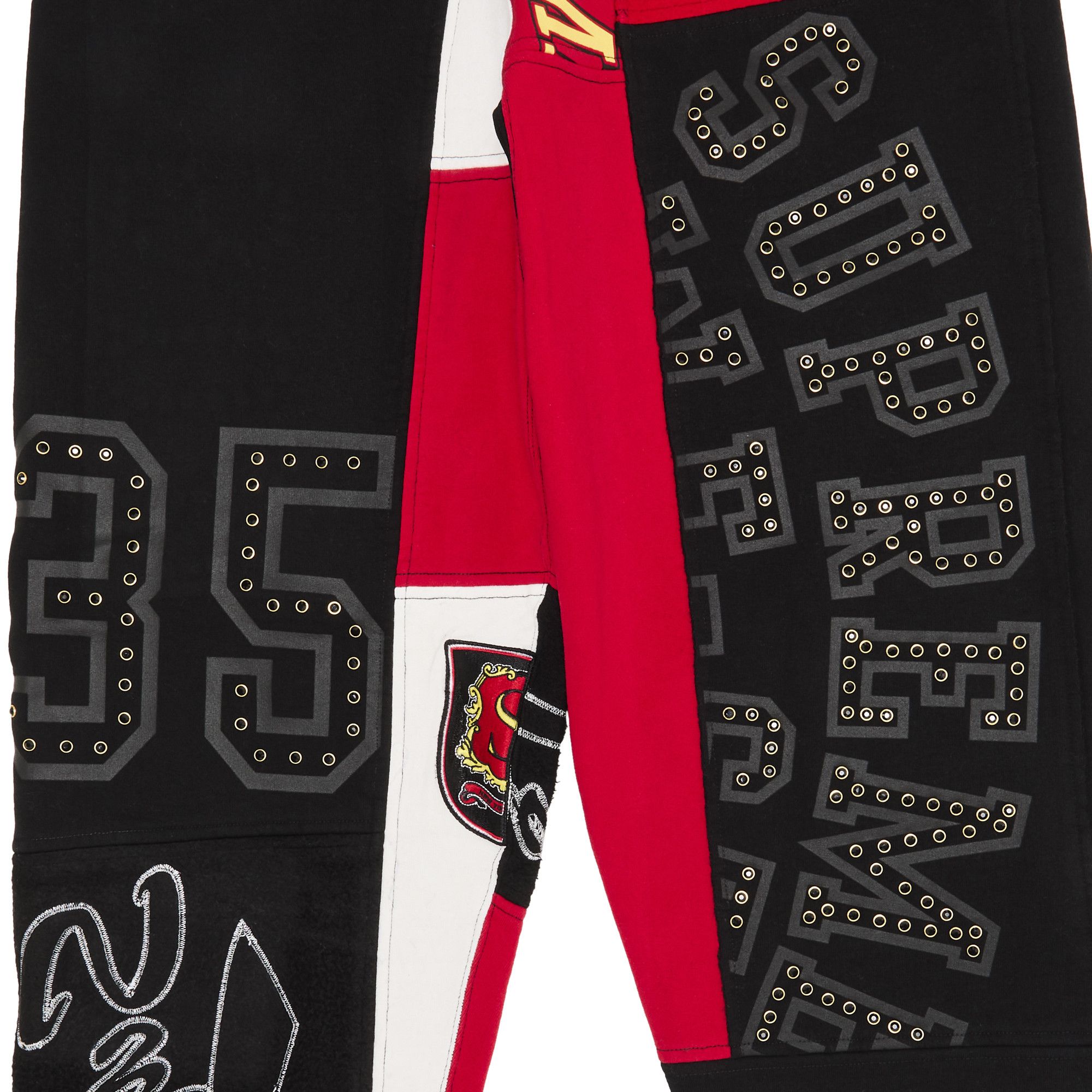 Buy Supreme Patchwork Sweatpant 'Black' - SS25P47 BLACK | GOAT