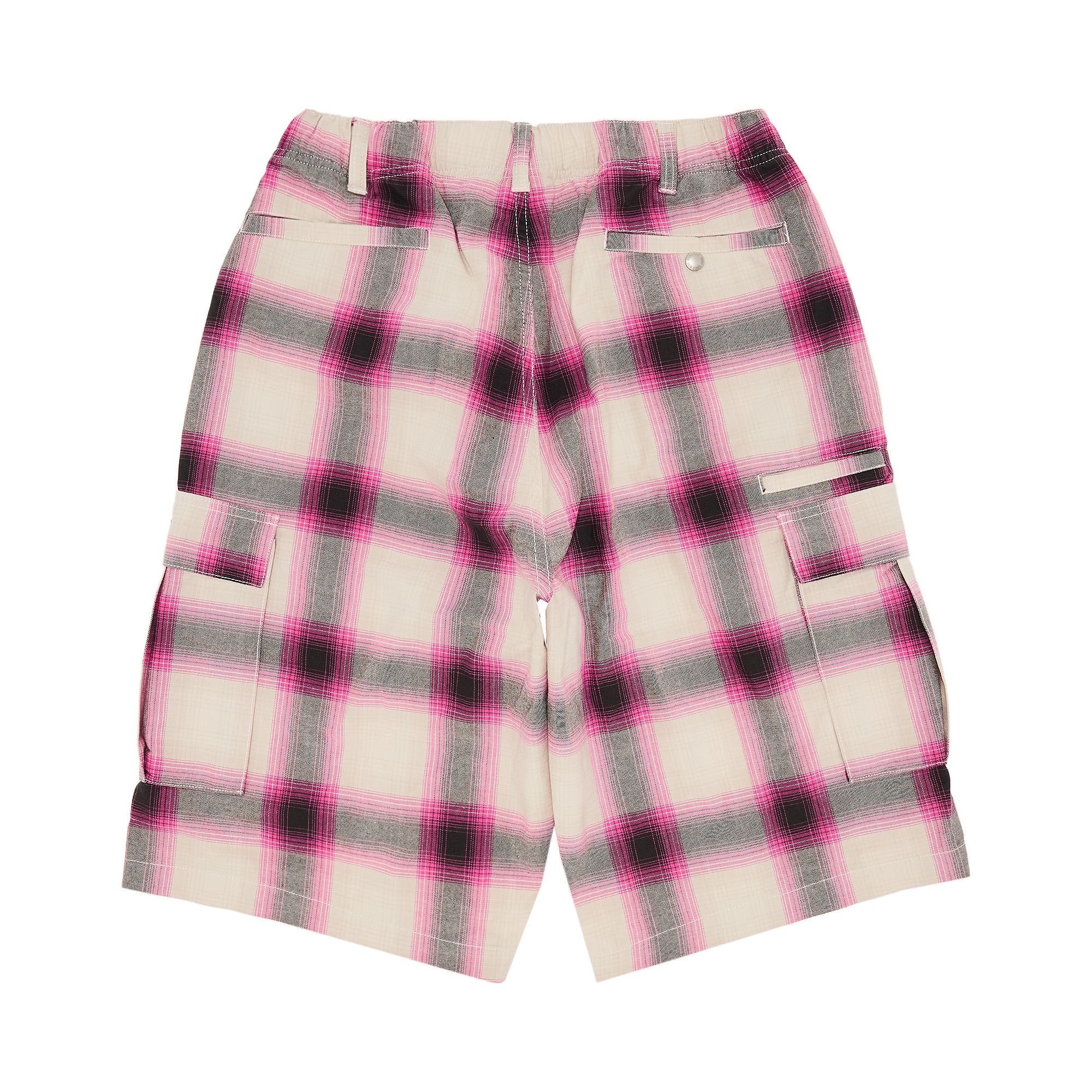 Supreme Shadow Plaid Cargo Short Pink メンズ - SS25 - JP